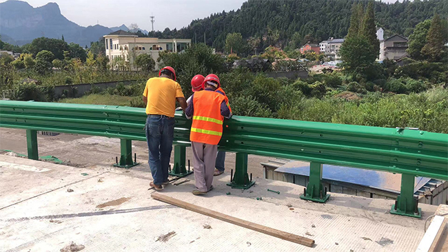 海南藏族高速公路护栏板的维护确保道路安全的关键环节